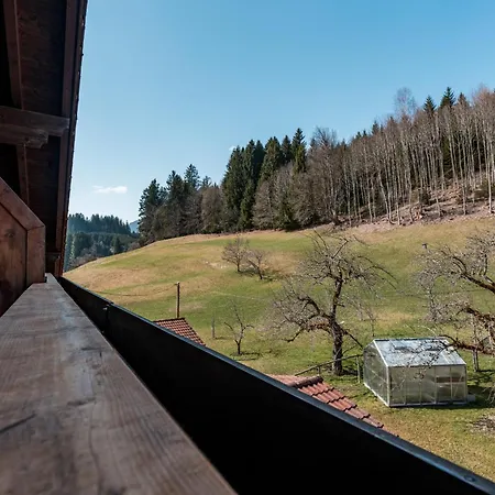 Apartment Alpen Loft-studio Nähe Golfplatz Mit Waldblick Bolsterlang